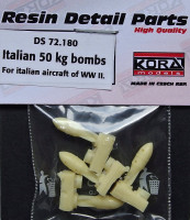 Kora Model DS72180 Italian 50kg bombs (for WWII aircraft) 1/72