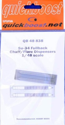 QuickBoost QB48838 Su-34 Fullback chaff/flare dispensers (HOBBY) 1/48