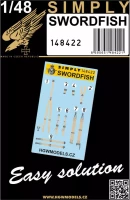 HGW 148422 Seatbelts Swordfish (SIMPLY) 1/48