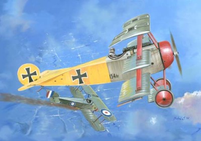 Valom 14407 Fokker Dr.I 1/144