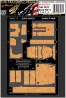 HGW 548031 B-17 Wooden Floors&Ammo Boxes Pine T.,B.White 1/48