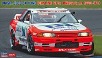 Hasegawa 20705 UNISIA JECS SKYLINE (SKYLINE GT-R [BNR32 Gr.A] 1993 JTC) (Limited Edition) 1/24