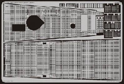 Eduard 53028 Gato class floor plates 1/72 Фототравление Флот