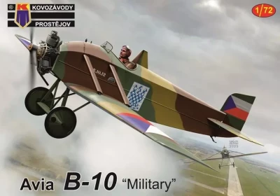 Kovozavody Prostejov 72422 Avia B-10 'Military' (3x camo) 1/72