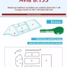 Peewit M48044 Canopy mask Avia B.135 (SABRE K.) 1/48