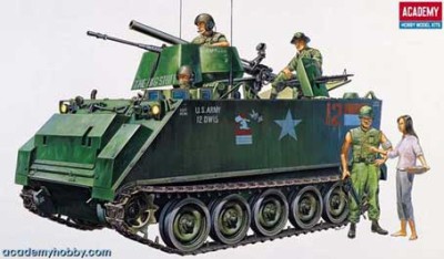 Academy 13266 Бронетехника M113A1 Вьетнам 1/35