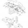 CMK 7280 Typhoon Mk. I – Control surfaces set for Airfi 1/72