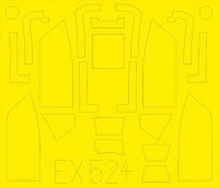 Eduard EX524 Mask 1/48 Bf 109G-6 Erla canopy (EDU)