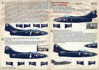 Print Scale 72-372 Navy F9F Panthers in combat over Korea 1/72