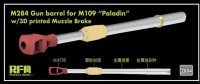 RFM 2084 Металлический ствол 155-мм пушки M284 для M109 A7/A6 «Paladin» 1/35