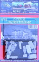 Plusmodel AL7046 C-47 Racks for drop container 1:72