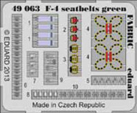 Eduard 49063 F-4 seatbelts green FABRIC