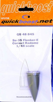 Quiсkboost QB48 845 Su-35 Flanker-E correct radome (G.W.H.) 1/48