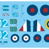 Frrom-Azur FR0047 Fairey Battle Mk.I in PolandPoles in UK GRoF Sqn 301 1940 1/72