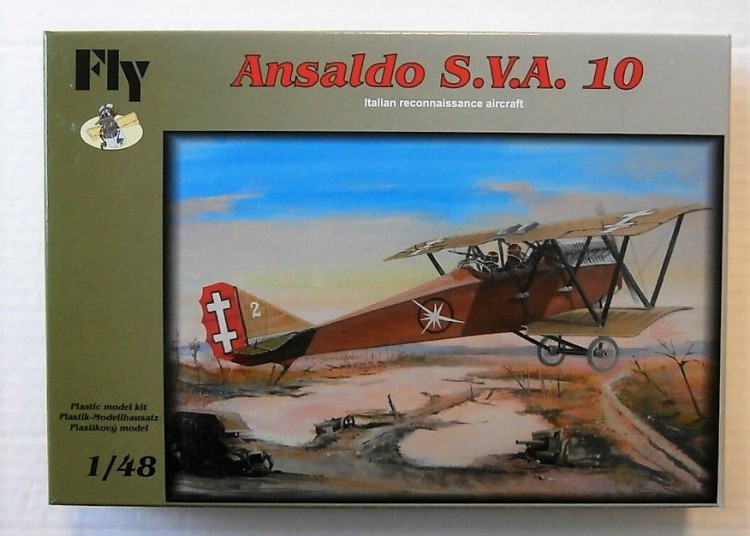Fly model 48010 Ansaldo S.V.A. 10 (5x camo) 1/48