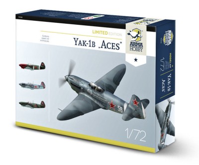 Arma Hobby 70030 Yak-1b 'Aces' Limited Edition (4x camo) 1/72