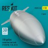 Reskit U32244 150 gallon centerline fuel tank (1 pc.) 1/32
