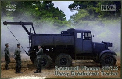 IBG Models 72079 Scammell Pioneer SV/1S Heavy Breakd. Tractor 1/72