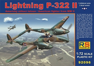 RS Model 92096 Lightning P-322 II 1/72
