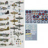 Dk Decals 72057 Fighter-bombers over W.Europe, MTO and CBI 1/72