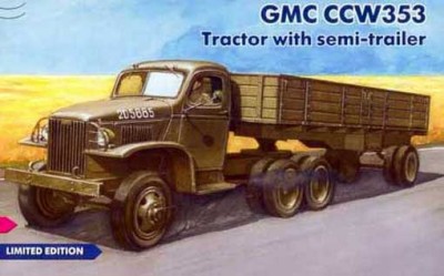 PST 72064 GMC CCW 353 Tractor with Semitrailer (австралийский) 1/72