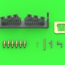 Master AM-48-180 Curtiss P-40 E gunsight&Pit.Tube&Browning 0.5 1/48