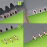 Master AM-48-180 Curtiss P-40 E gunsight&Pit.Tube&Browning 0.5 1/48
