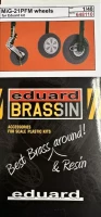 Eduard 648110 BRASSIN MiG-21PFM wheels (EDU) 1/48