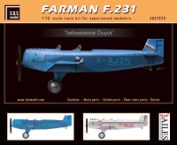 Sbs Model M7039 Farman F.231 'Sebastienne Guyot' (resin kit) 1/72