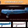 Sbs Model M7039 Farman F.231 'Sebastienne Guyot' (resin kit) 1/72