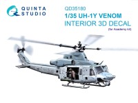 Quinta studio QD35180 UH-1Y (Academy) 1/35
