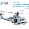 Quinta studio QD35180 UH-1Y (Academy) 1/35