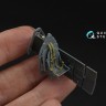 Quinta Studio QR+48102 Комплект ремней для истребителя Великобритании, до/начало ВМВ (с металлическими пряжками) 1/48