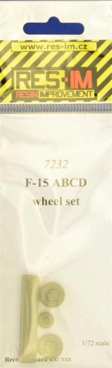 Res-Im RESIM7232 1/72 F-15 ABCD wheel set