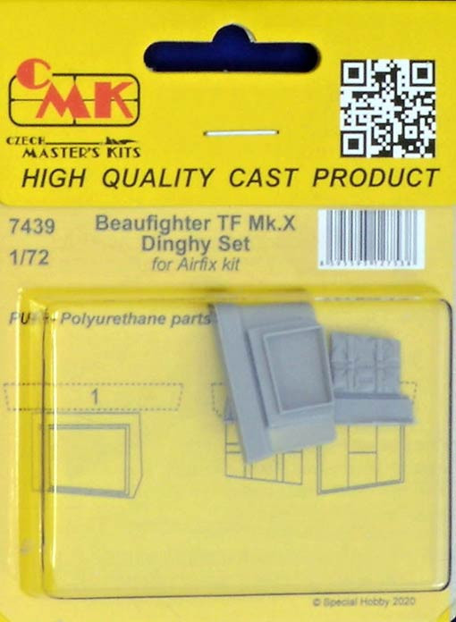 CMK 7439 Beaufighter TF Mk.X Dinghy set (AIRFIX) 1/72