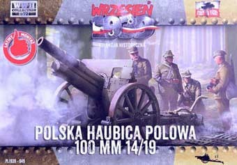 First To Fight FTF-72049 Polish Howitzer 100 mm wz.14/19 1/72