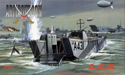 Mach 2 MACHAR03 British L.C.A landing craft 1/72