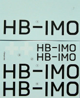 LF Model C7283 Decals Mosquito over Switzerland Part III 1/72