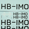 LF Model C7283 Decals Mosquito over Switzerland Part III 1/72