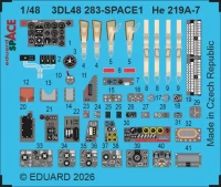 Eduard 3DL48283 He 219A-7 SPACE (TAM) 1/48
