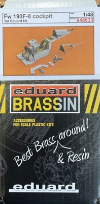 Eduard 648633 BRASSIN Fw 190F-8 cockpit (EDU) 1/48
