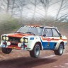 Italeri 03621 Fiat 131 Abarth 1977 Sanremo Rally Winner 1/24