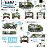 Star Decals 35-C1418 Cyprus 1974 # 3. Canadian Peacekeepers. M113A1 and M113 Lynx. Turkish invasion in summer 1974 1/35