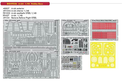 Eduard BIG49236 1/48 A-6A (HOBBYB)