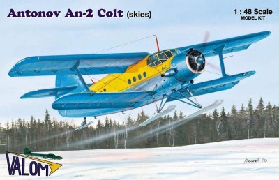 Valom 48005 Antonov An-2 Colt with skies (2x Russia) 1/48