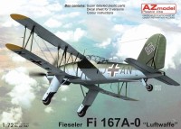 Az Model 78047 Fiesler Fi 167A-0 Luftwaffe (3x camo) 1/72
