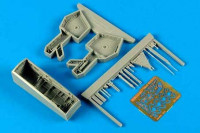 Aires 4534 F3H-2 Demon wheel bay 1/48