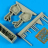 Aires 4534 F3H-2 Demon wheel bay 1/48