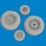 Eduard 672416 BRASSIN E-2C wheels (HELL) 1/72
