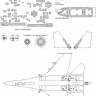 New Ware NWA-M0876 Mask Su-35 Flanker-E EXPERT (KITTYH) 1/48